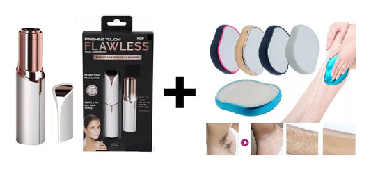 Combo Depilador De Cristal+Flawes Facial - Blancospace