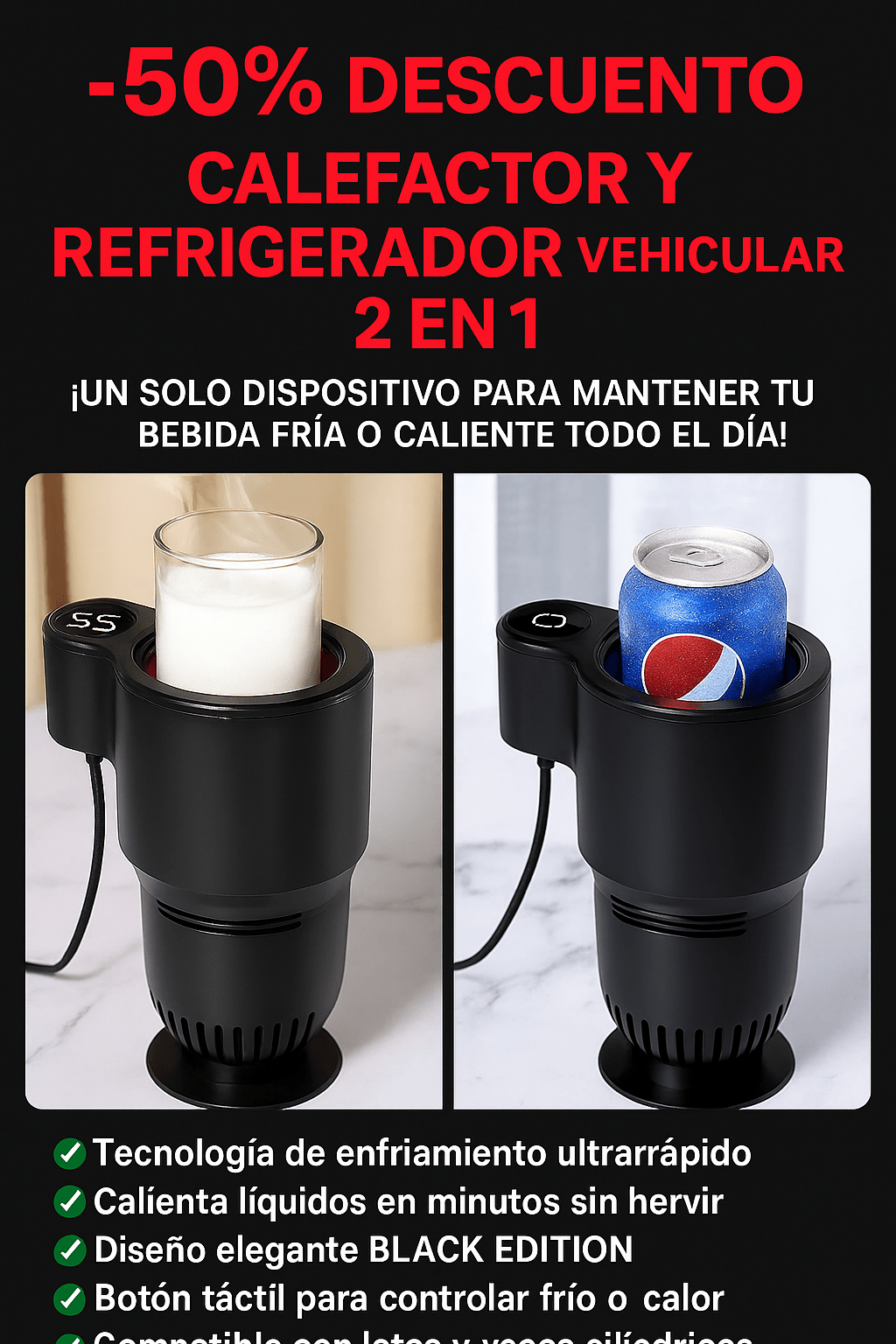 REFRIGERADOR PARA AUTOMOVIL - Blancospace